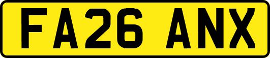 FA26ANX
