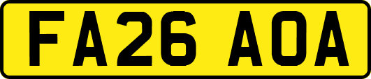 FA26AOA
