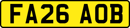 FA26AOB