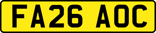 FA26AOC