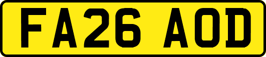 FA26AOD