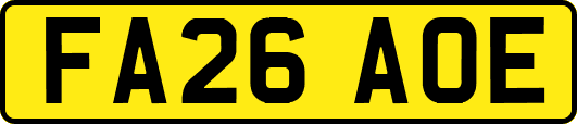 FA26AOE