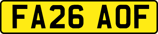 FA26AOF