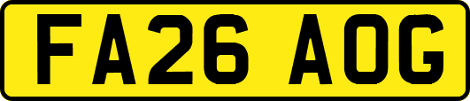 FA26AOG