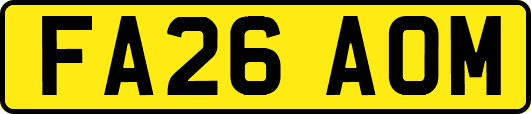FA26AOM