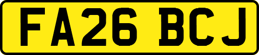 FA26BCJ
