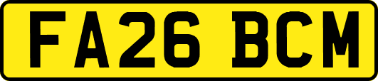 FA26BCM