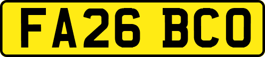 FA26BCO