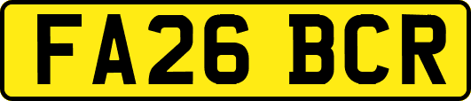FA26BCR
