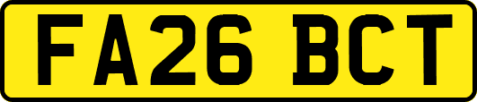 FA26BCT
