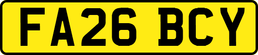 FA26BCY
