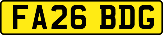 FA26BDG