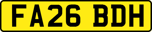FA26BDH