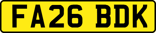 FA26BDK