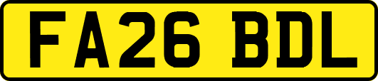 FA26BDL