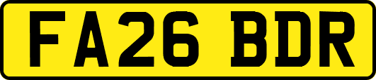 FA26BDR
