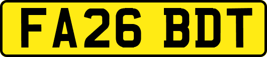 FA26BDT