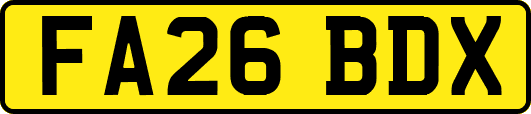 FA26BDX