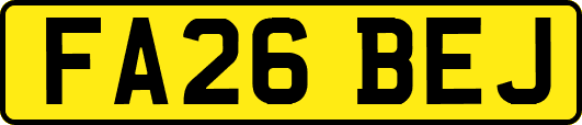 FA26BEJ