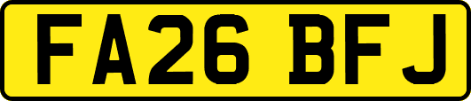 FA26BFJ