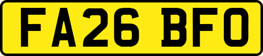 FA26BFO