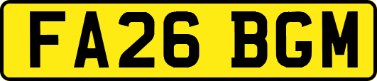 FA26BGM
