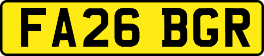 FA26BGR