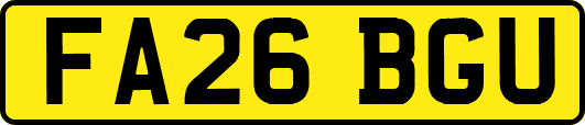 FA26BGU