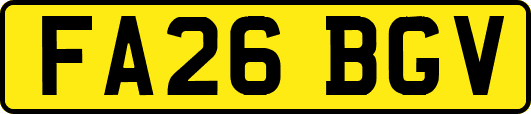 FA26BGV