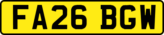 FA26BGW