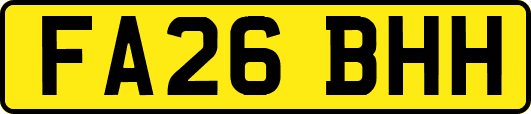 FA26BHH
