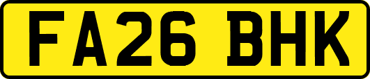FA26BHK