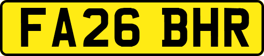 FA26BHR