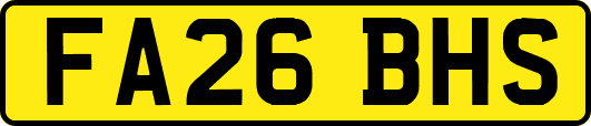 FA26BHS