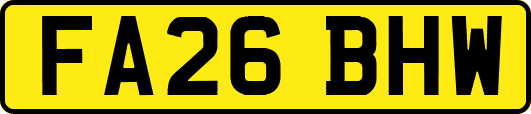 FA26BHW