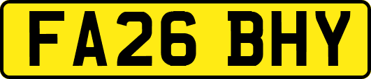 FA26BHY