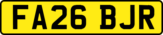 FA26BJR