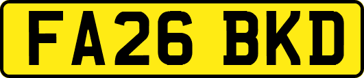 FA26BKD