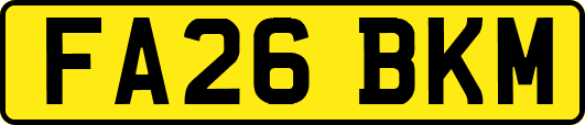 FA26BKM
