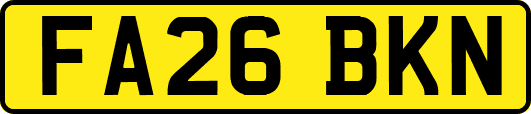 FA26BKN