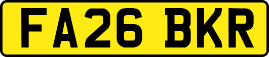 FA26BKR