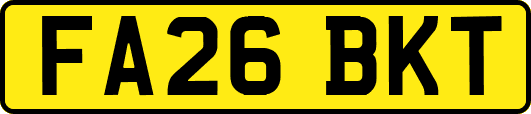 FA26BKT
