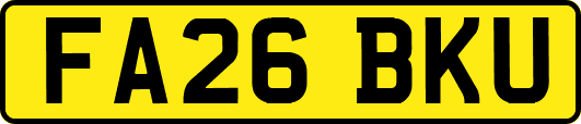 FA26BKU