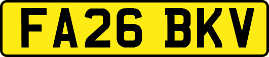 FA26BKV