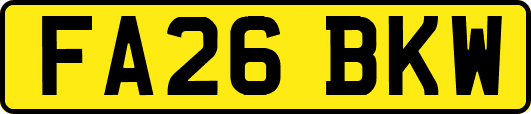 FA26BKW