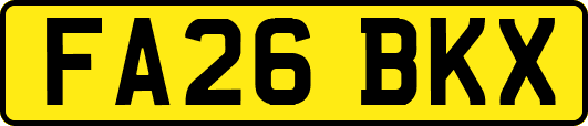 FA26BKX