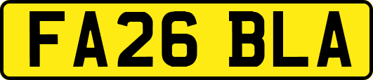 FA26BLA