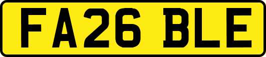 FA26BLE
