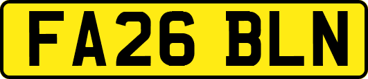 FA26BLN