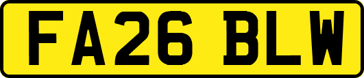 FA26BLW